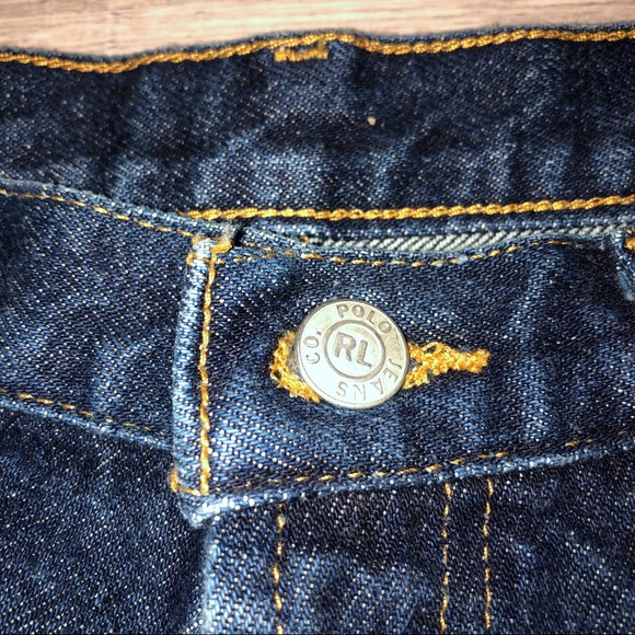 Low Rise Polo Ralph Lauren Dark Wash Jeans - Picture 3 of 5